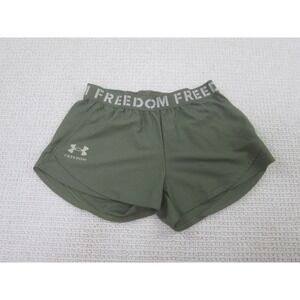 Under Armour Shorts Womens Small‎ Green Athletic Running Run Freedom